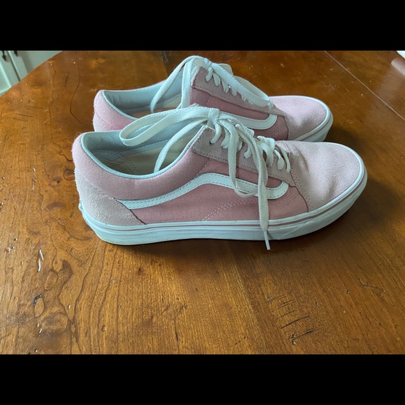 Vans Pink Lace Up Size 9 - Picture 2 of 4